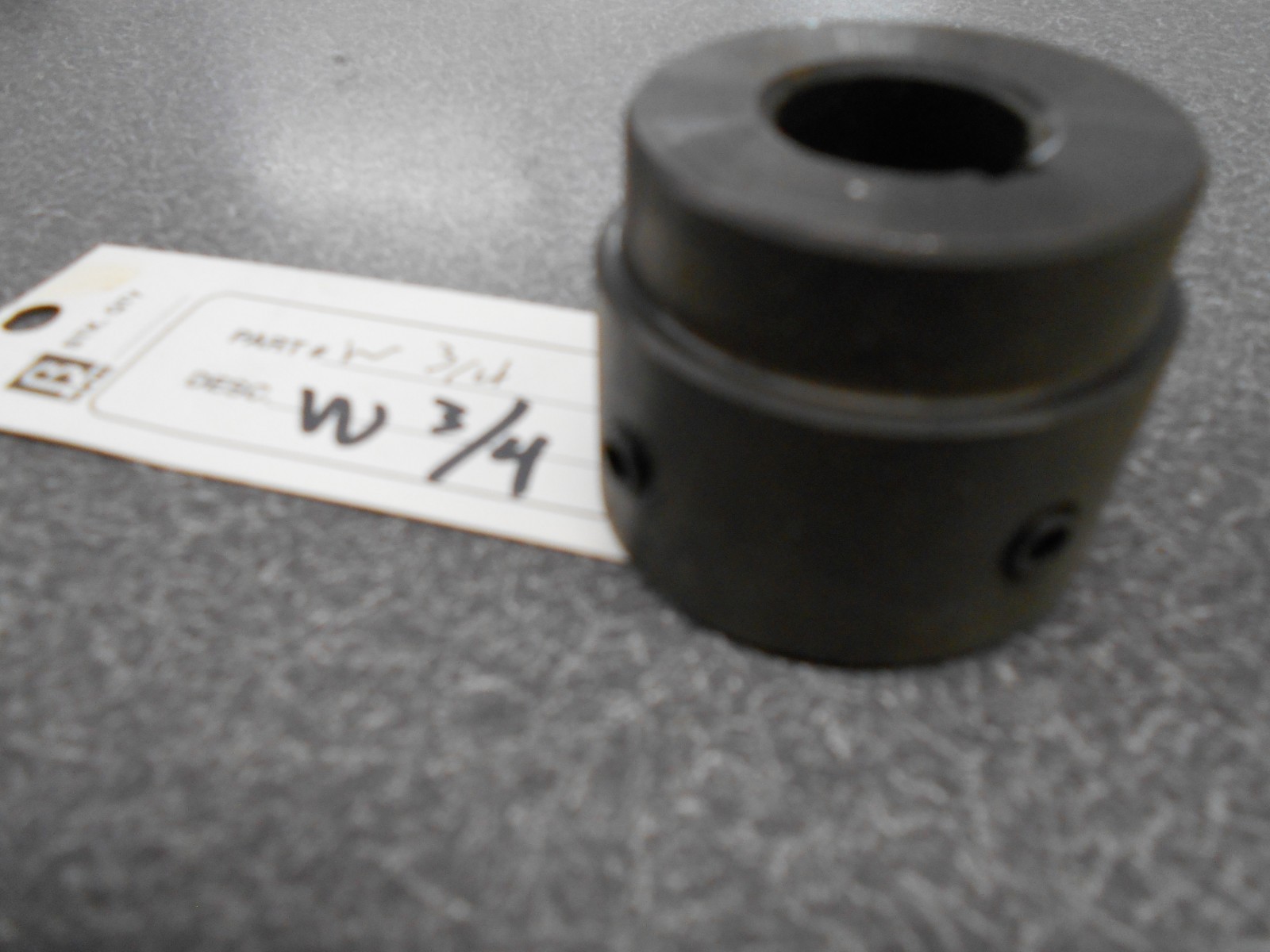 Weld-On Hub, Series W3/4. Round Bore. Burns/Tisco. NOS!