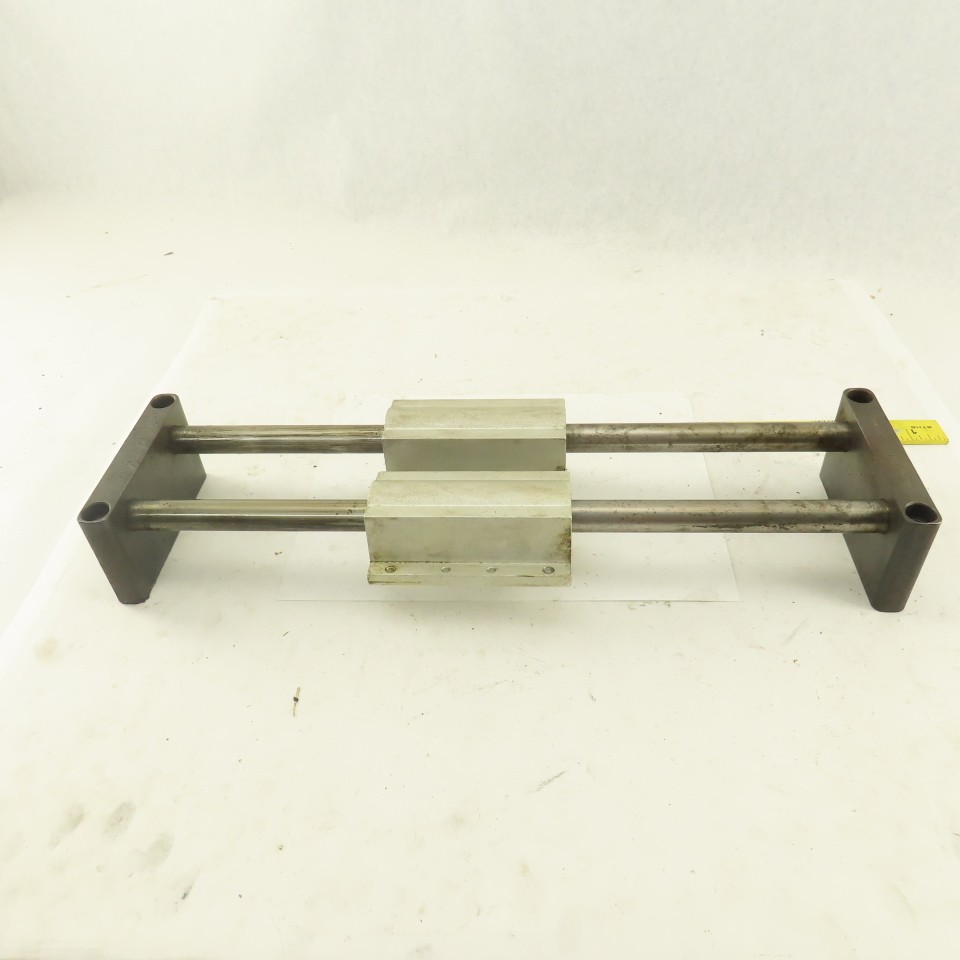 3/4″ Tandem Rail Linear Ball Bearing Assembly 10-1/4″ Travel 18-1/2″ OAL