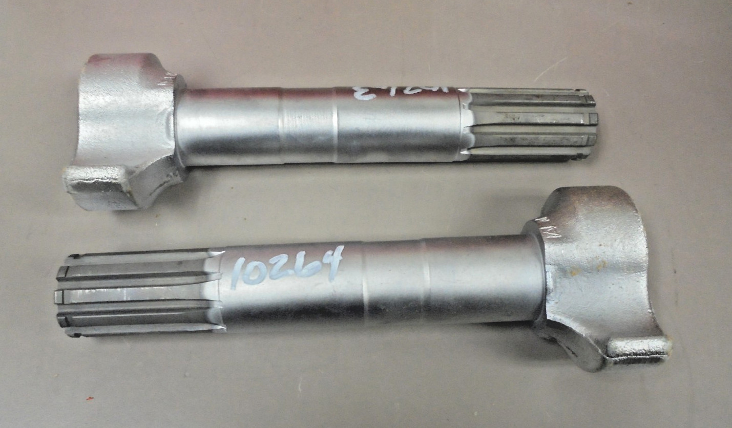 Lot of 2 – Front Brake S-Cams 5536B RH and 5535B LH 10 Spline x 1-1/2″ x 8″