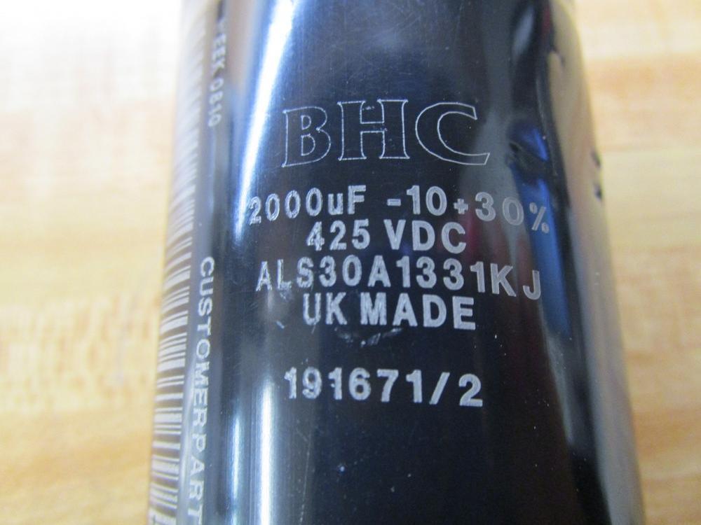 BHC ALS30A1331KJ Capacitor 2000UF 425VDC