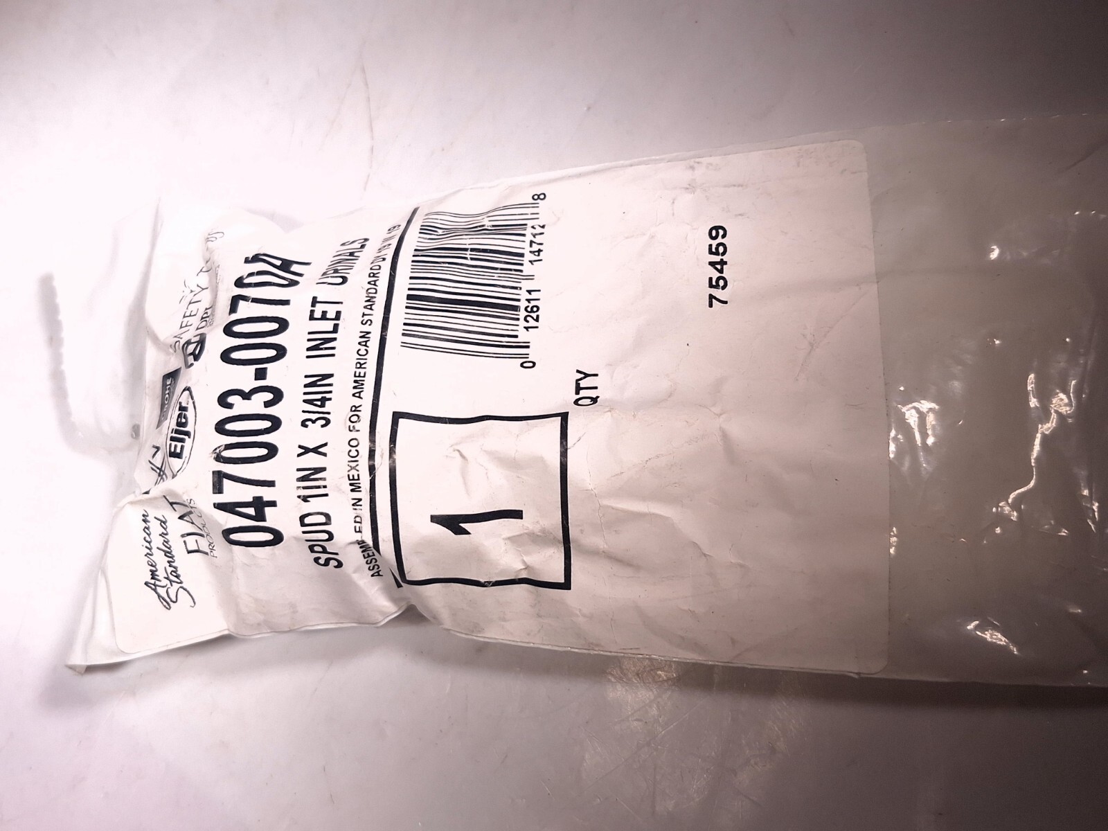 AMERICAN STANDARD 047003-0070A 1″ X 3/4″ INLET URINAL SPUD 75459