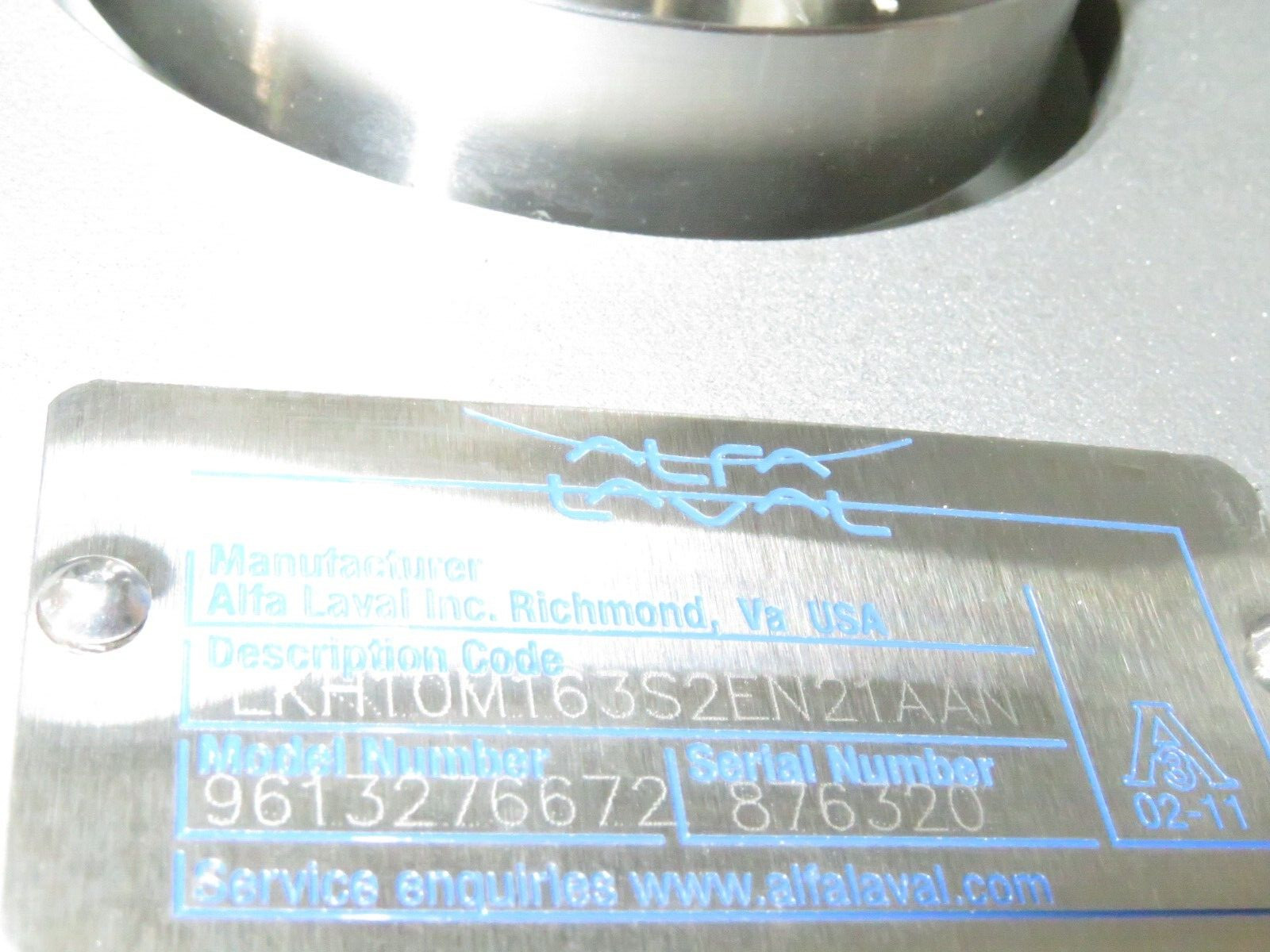2-1/2″ X 2″ Alfa Laval LKH10M163S2EN21AAN Centrifugal Pump NEW 9613276672 10HP