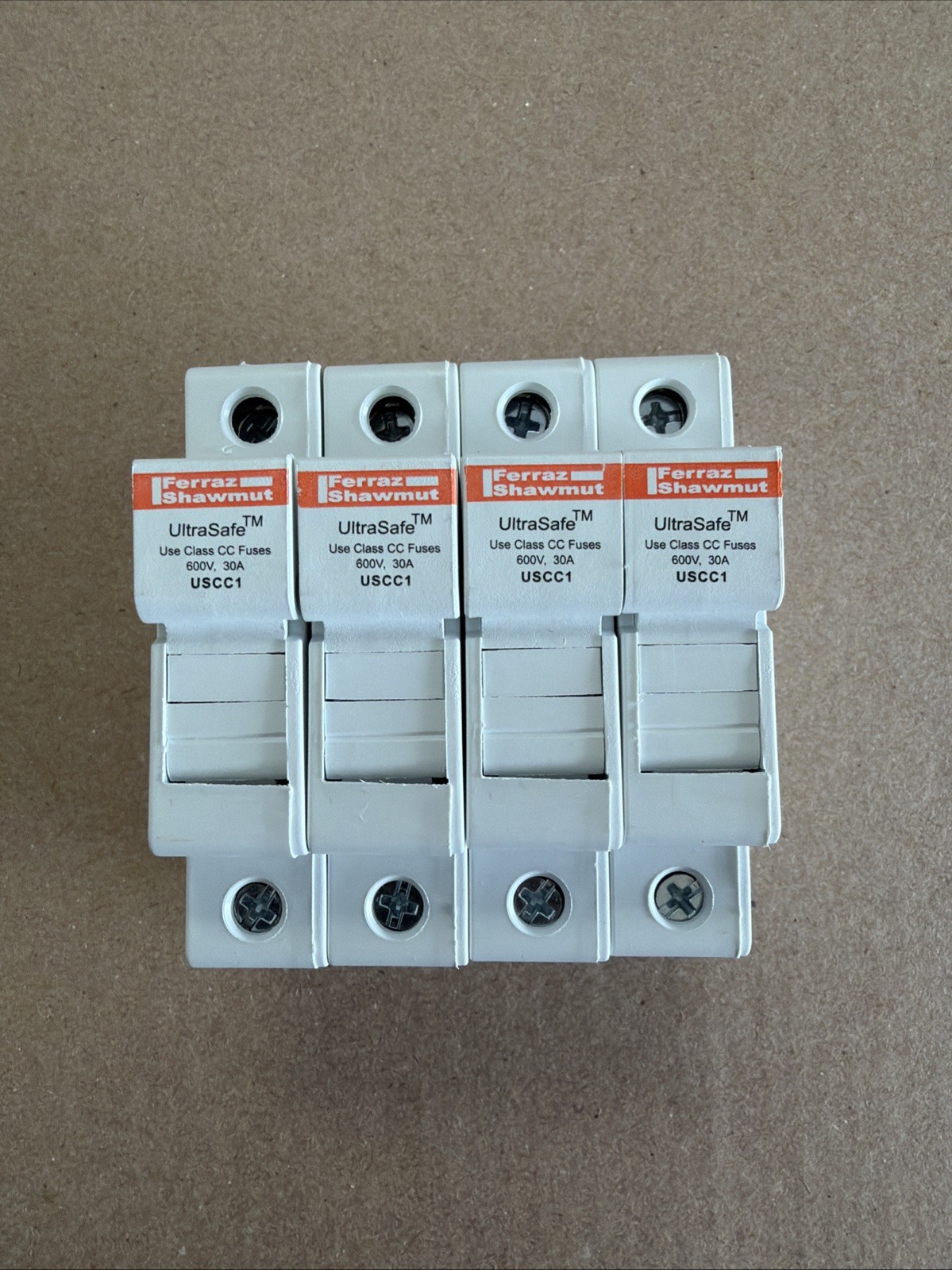 Gould Shawmut Ferraz Mersen USCC1 Breaker B213441 1 Pole (Pack of 4)