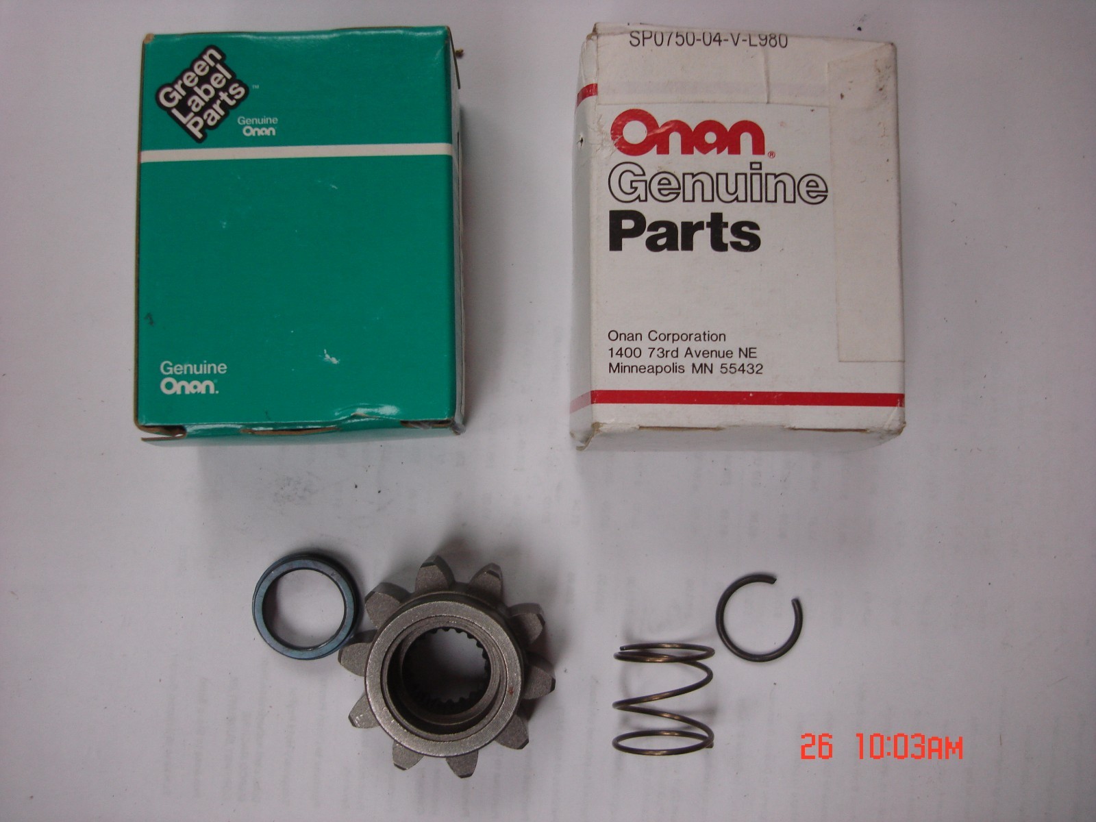 NOS Onan Starter Repair Parts Kit 191-1483, for 191-1399 Starters!