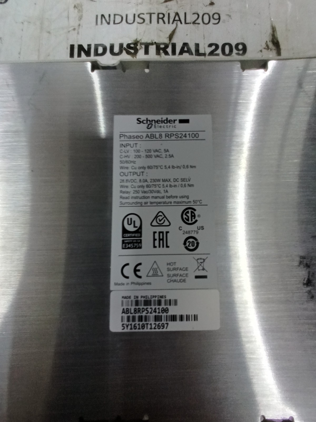 SCHNEIDER PHASEO ABL8RPS24100