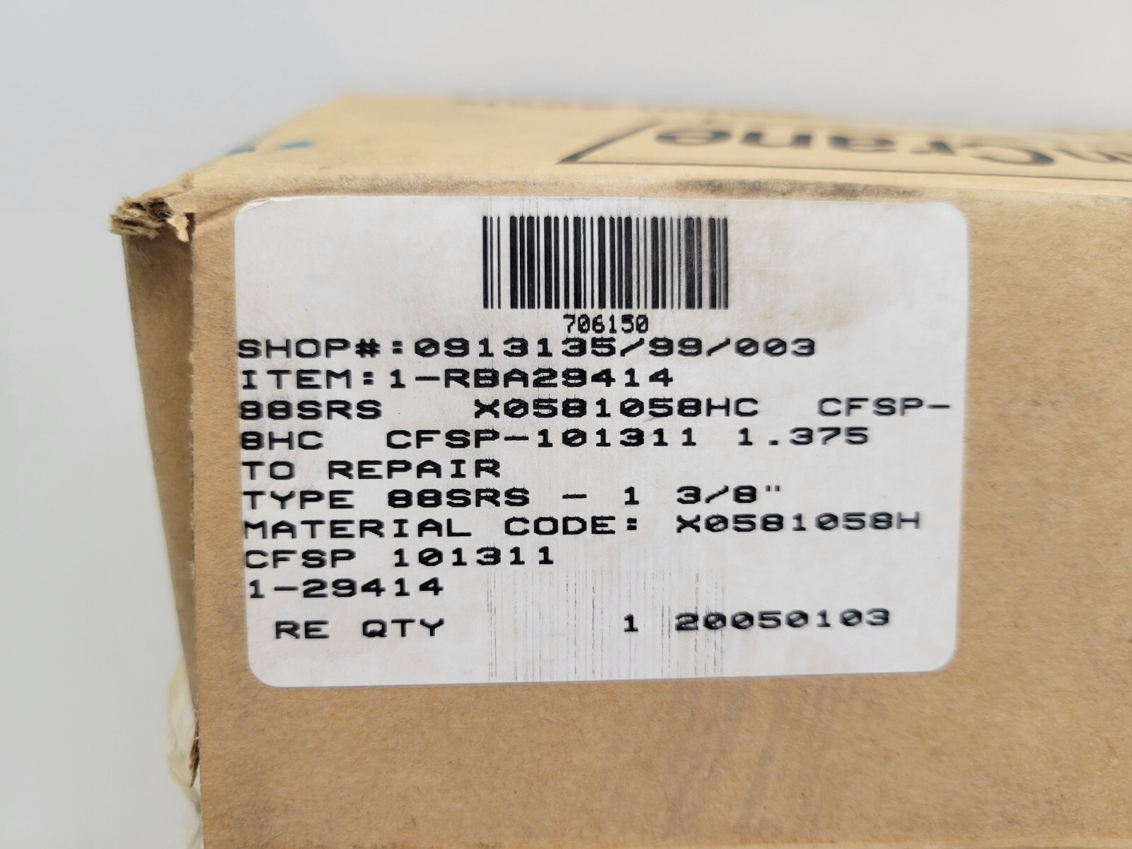 REBUILT! JOHN CRANE MECHANICAL SEAL 88SRS 1.375″ 1-3/8″