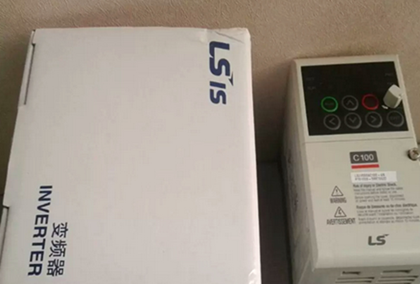 NEW LS IE7 series inverter LSLV0008C100-4N 380v 0.75kw