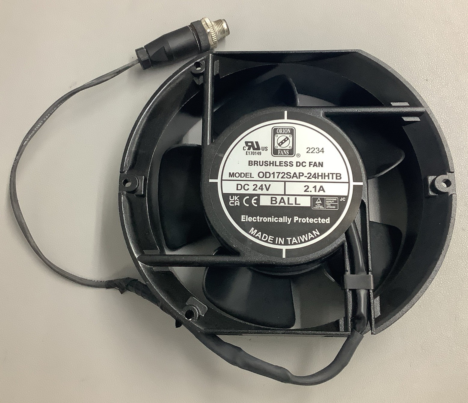 Orion Fans 24VDC 2.1A Brushless DC Fan OD172SAP-24HHTB (r32)