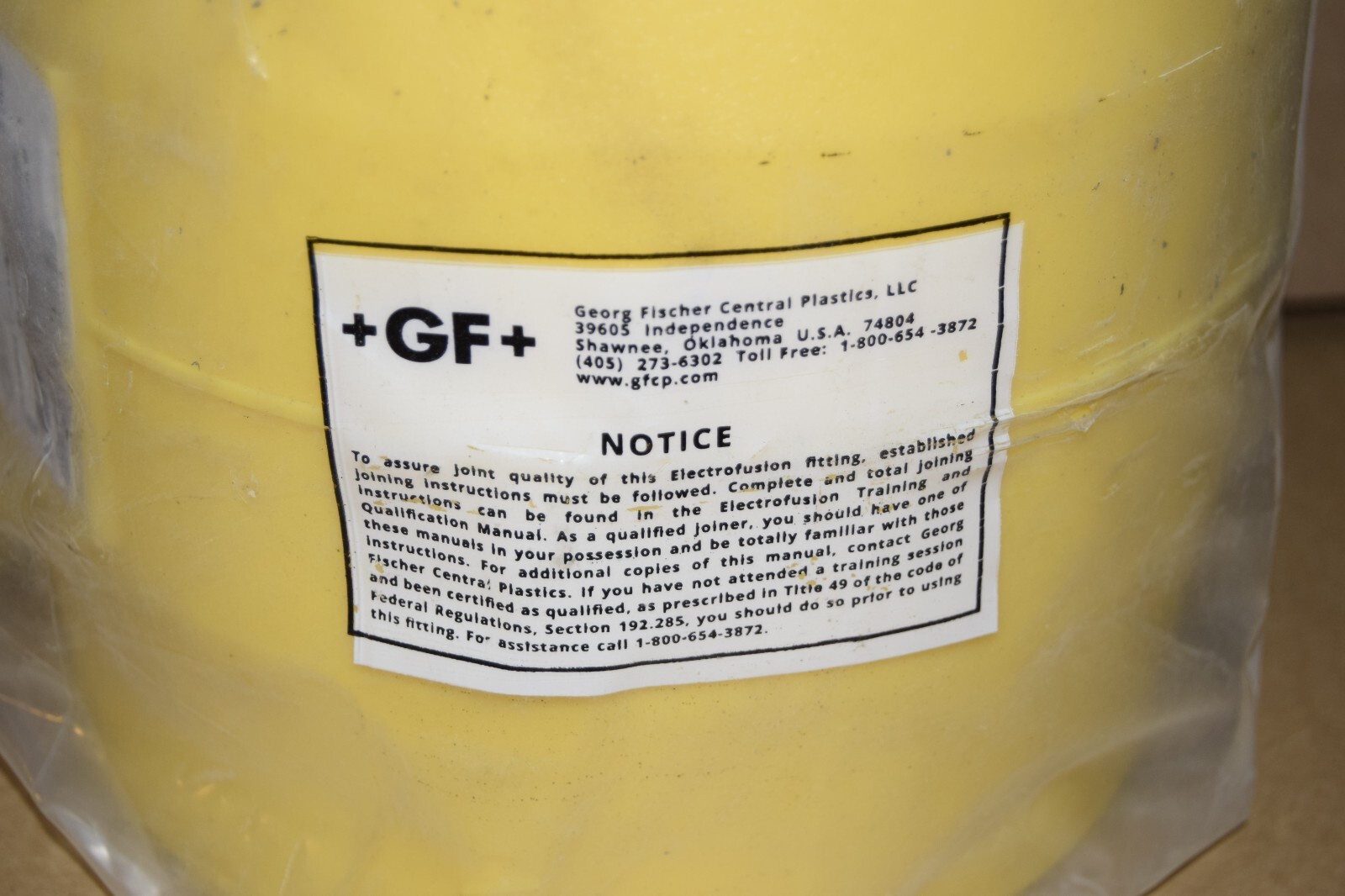 Georg Fischer Central Plastics Electrofusion Conduit Coupling 5757009 360000941