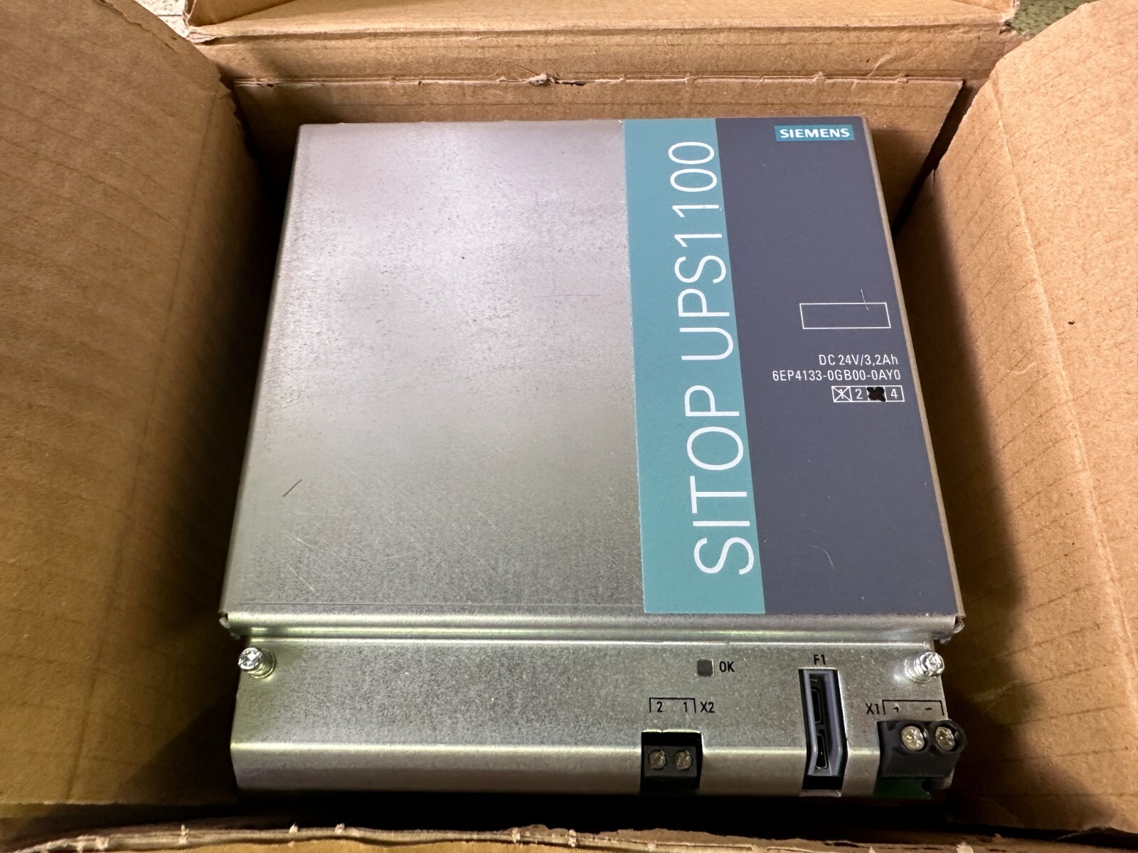Siemens 6EP4133-0GB00-0A Sitop UPS1100 Battery Module