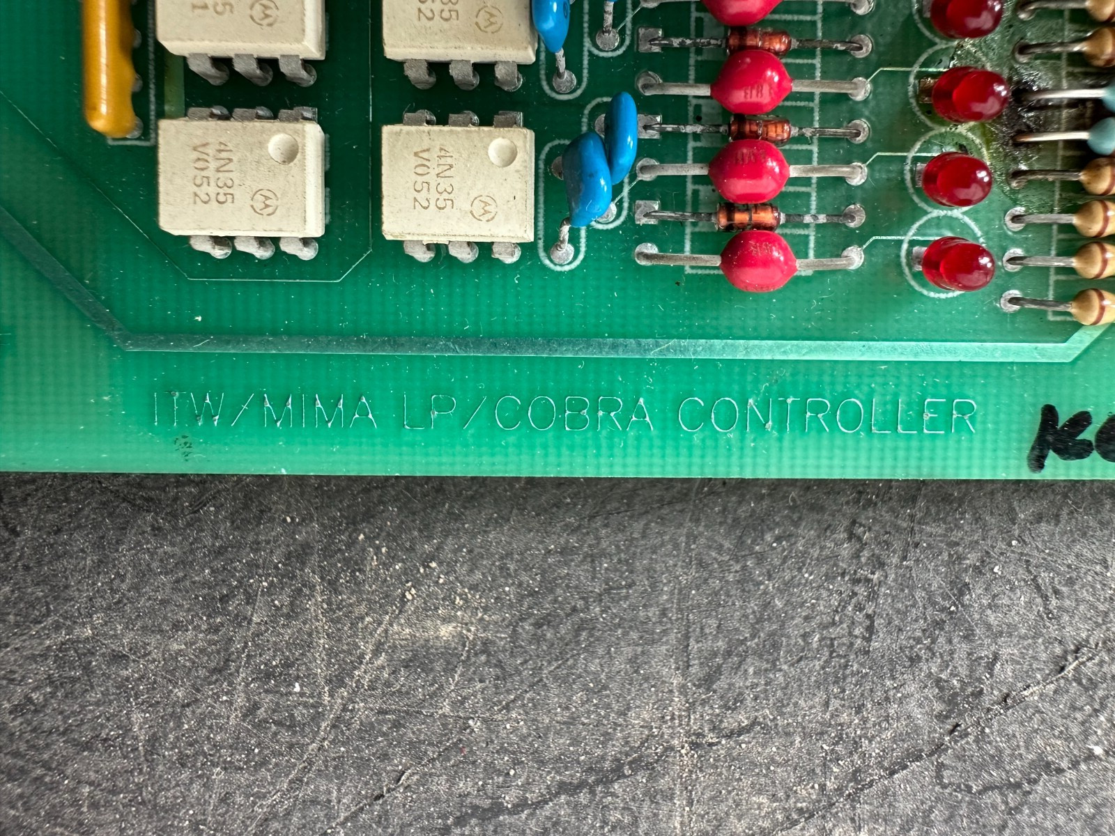 ITW/MIMA LP COBRA CONTROLLER BOARD
