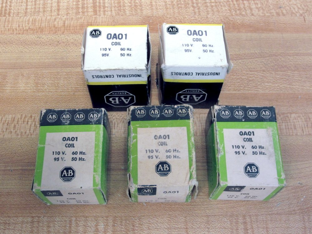 Allen Bradley 0A01 Coil OA01 (Pack of 5)