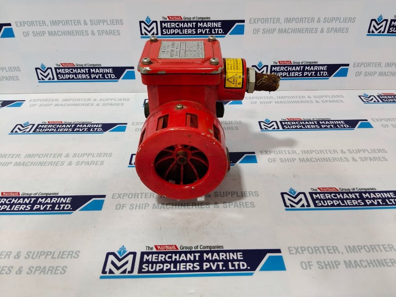 Ibuki F-30 Type Motor Siren DC 24V 2.7A F30 (Unused New)