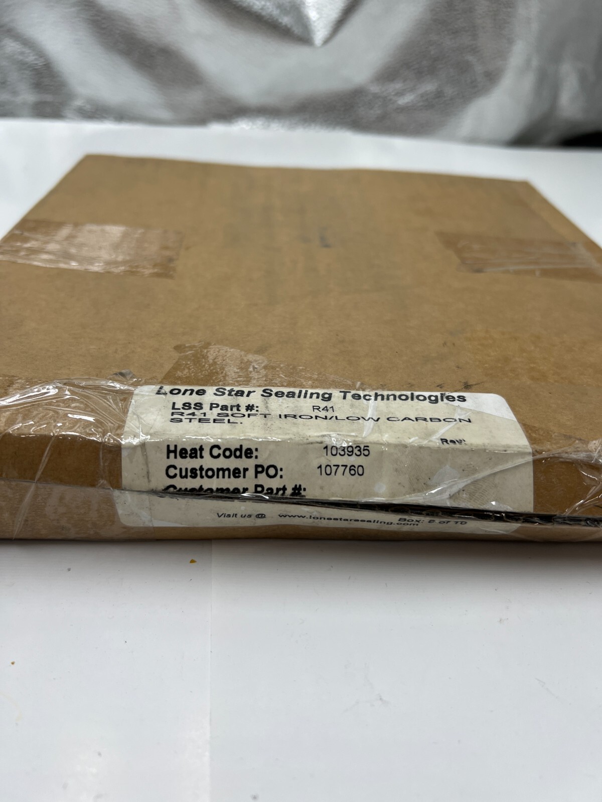 (QTY 3) Lone Star R41 Soft Iron Low Carbon Steel Oval Zinc Plated