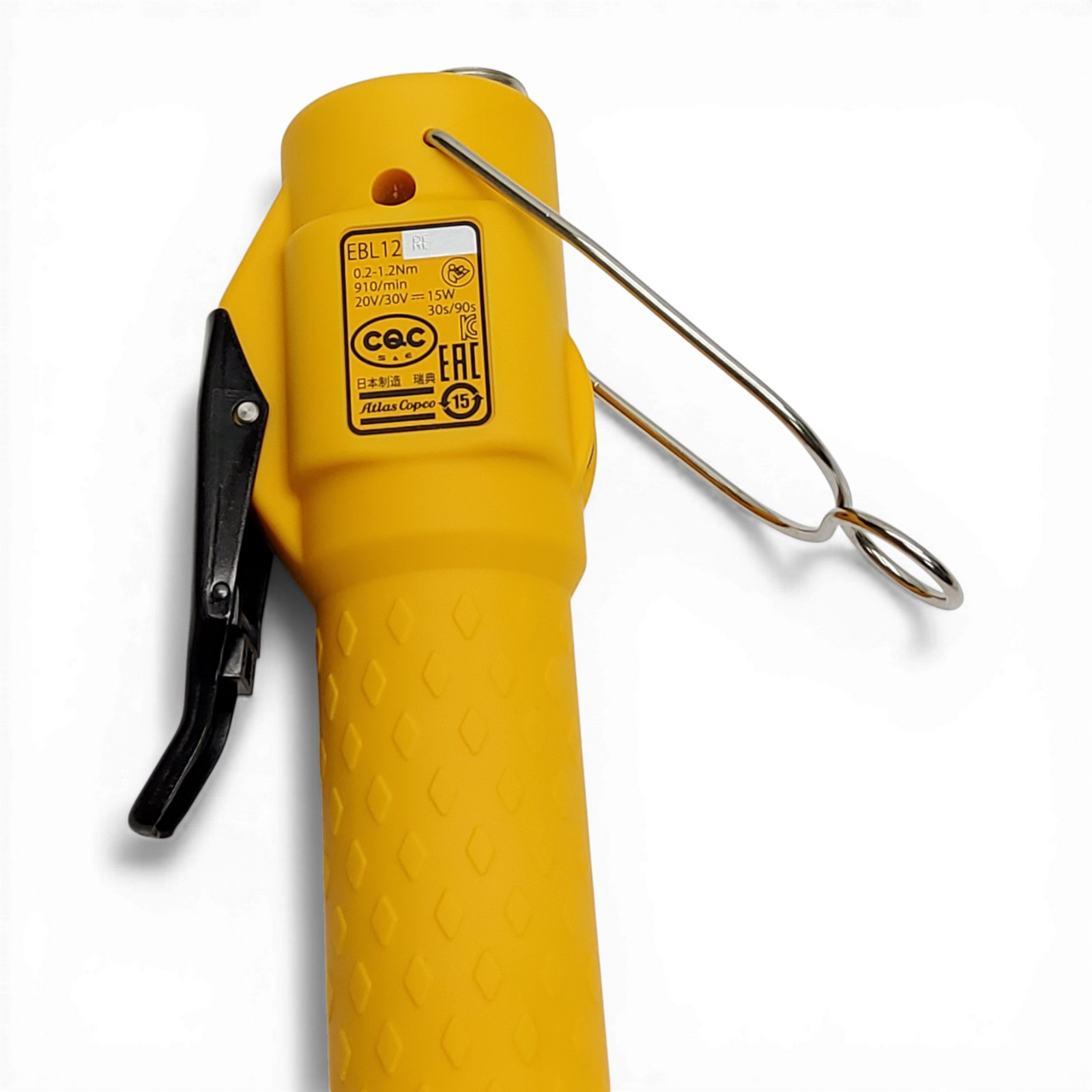 Atlas Copco EBL12-RE Electric Screwdriver 0.2-1.2 Nm Brushless ESD Safe