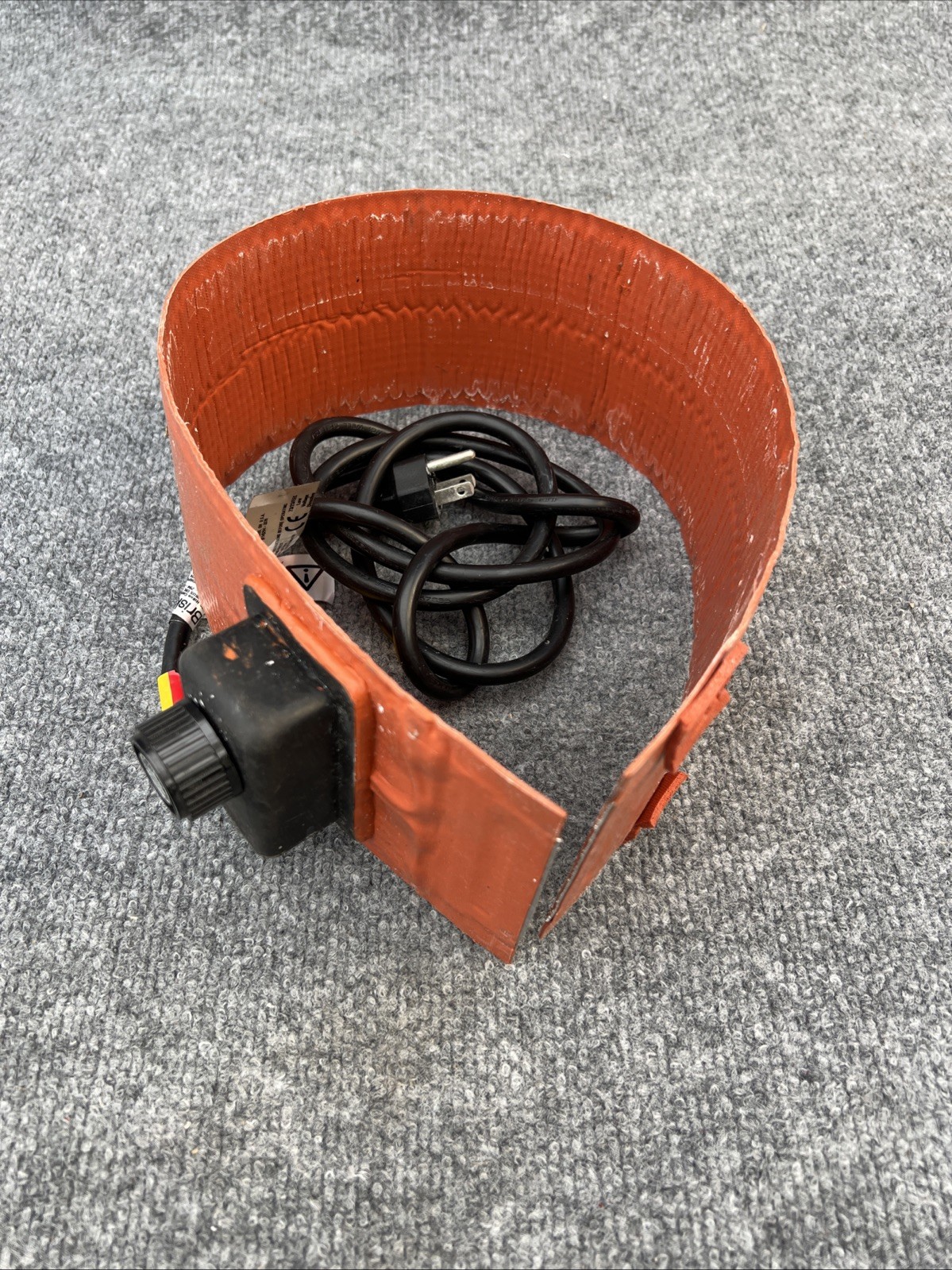 BriskHeat DHCH10 Drum Barrel Band Heater 45L/5gal 110V 550 Watt 10-200C #X4828