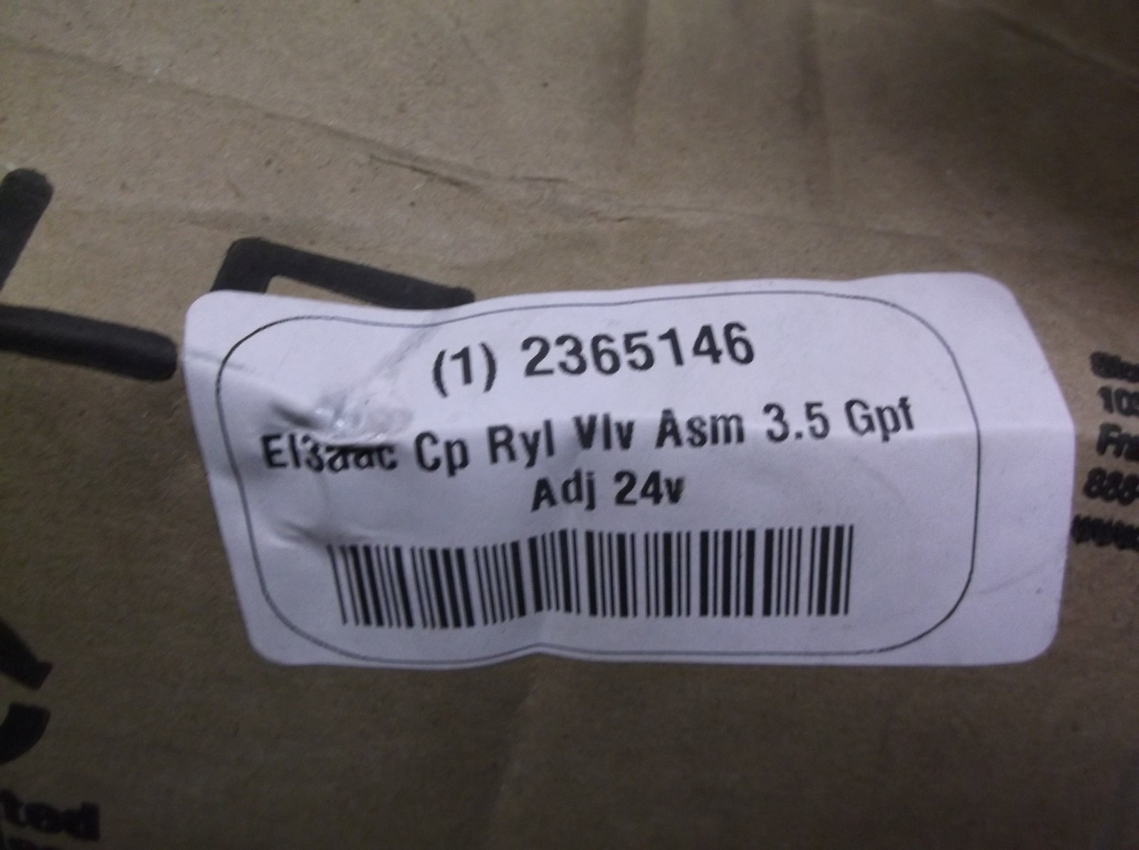 NEW Sloan TF2020 EL3AAC 1.73″ Bore 6-3/8″ CP Ryl Vlv Asm 3.5 GPM, Chrome Finish