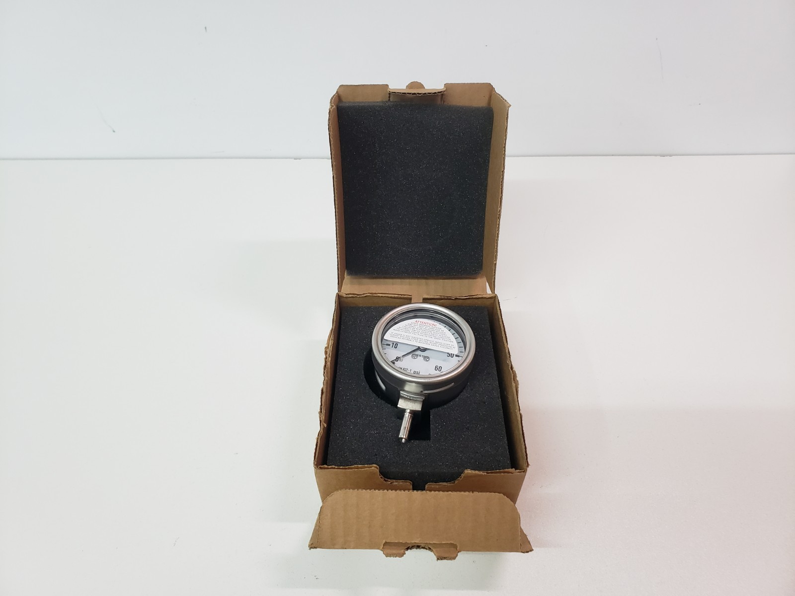 UNUSED – Swagelok PGI-63B-NG60-LAQX Pressure Gauge 60psi