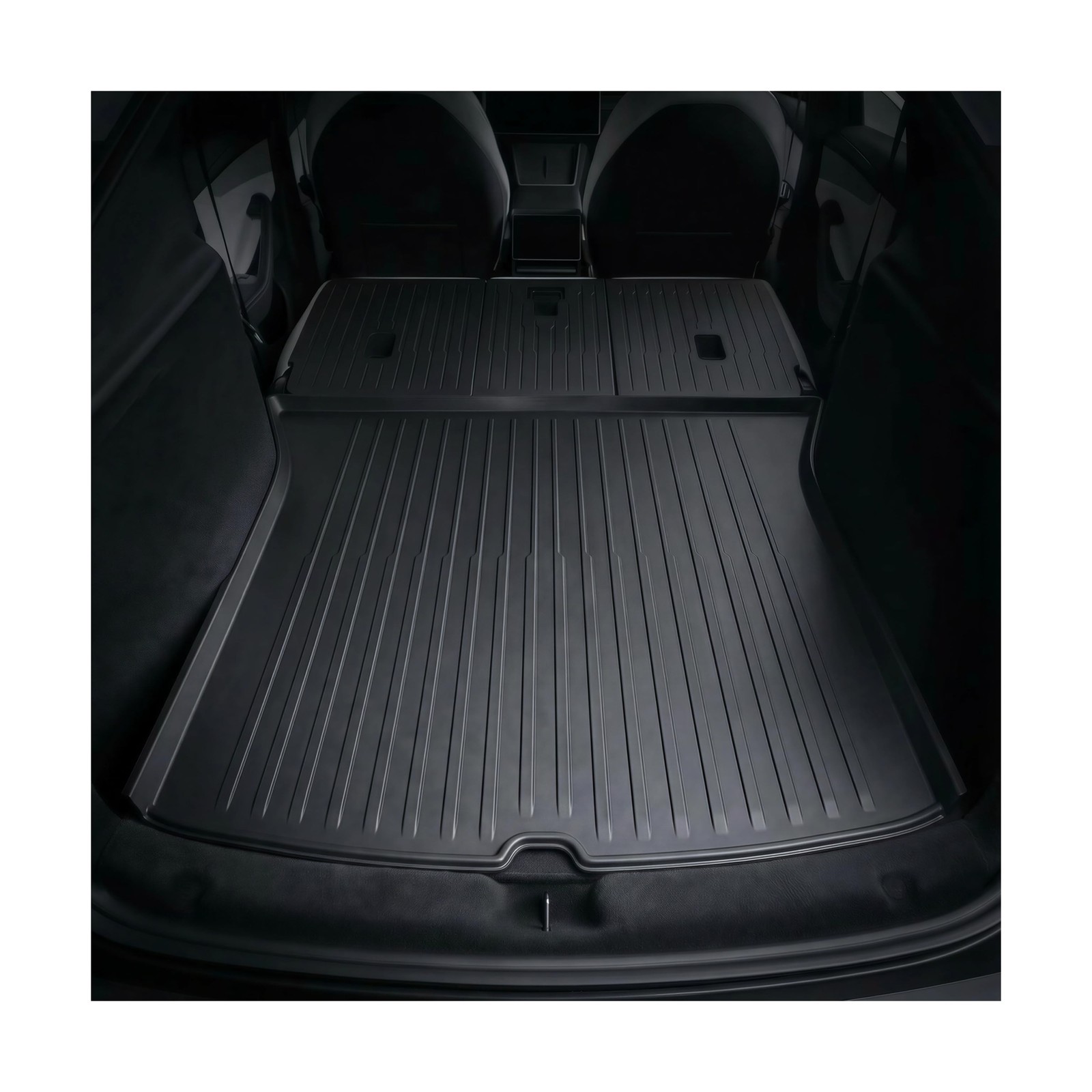 All Weather Cargo Liners for New 2025 2026 Tesla Model Y Juniper Trunk Mat wi…