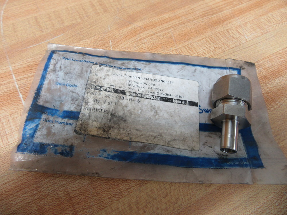 Swagelok SS-810-R-6 Tube Fitting Reducer SS810R6