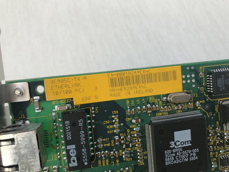 3com 3C905C-TX-M 100M NIC Industrial PC PCI NIC