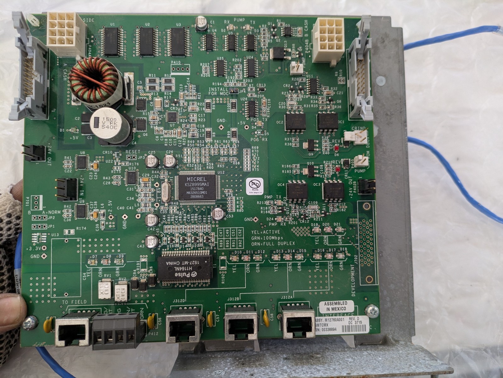 SMTCMX M12760A001 REV D M11071A001 REV F M138836A006 REV A