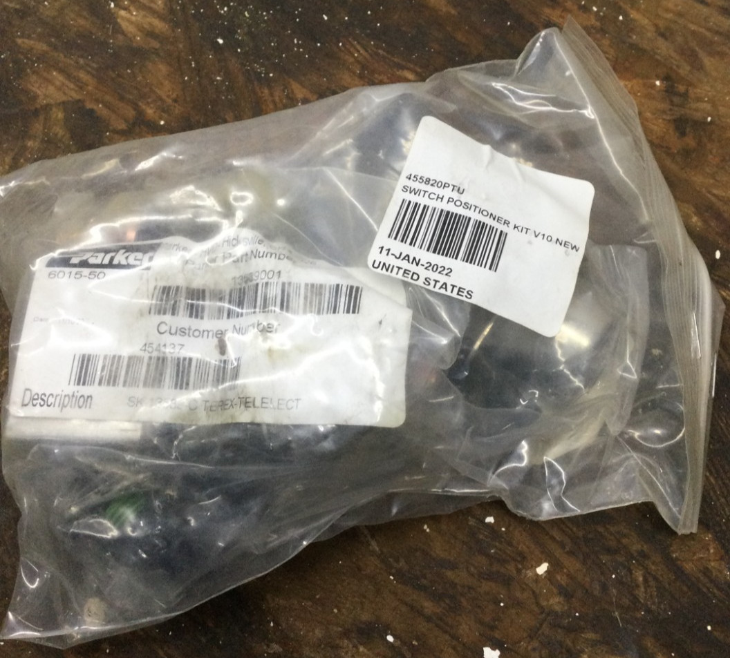 TEREX 455820P SWITCH POSITIONER KIT V10 NEW STYLE ELEC. CONTACT SWITCH