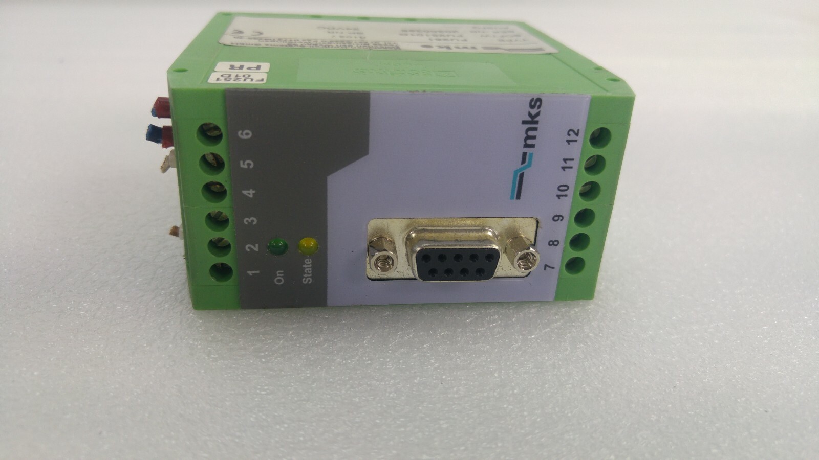 MKS PHOENIX CONTACT RELAY FU251, FU25101D