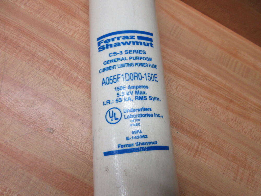 Gould Shawmut Ferraz Mersen A055F1D0R0-150E Fuse