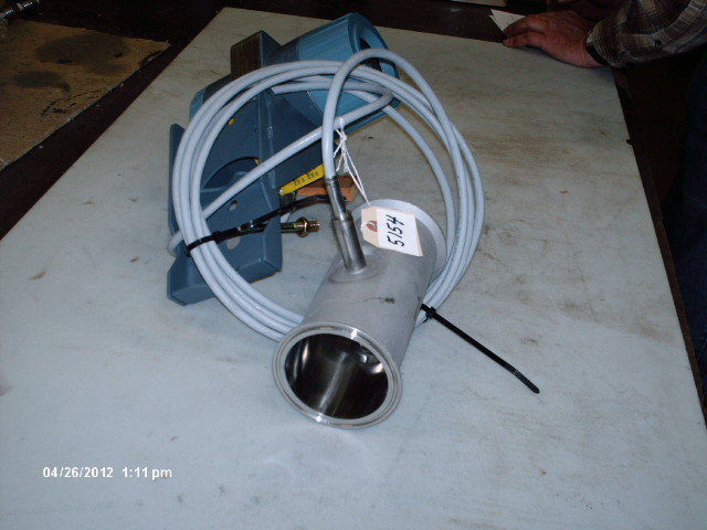 Foxboro Vortex Sanitary Flow Meter Mod #83S-A03TBA 3″ Sanitary Flange 4X (NEW)