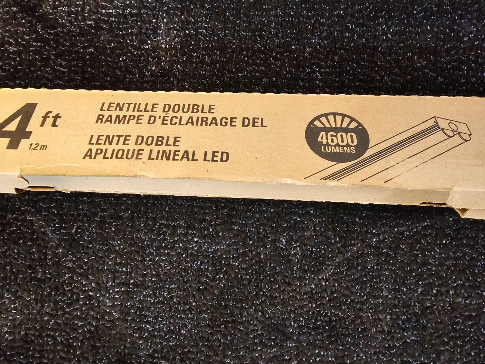 Metalux 4ST2L4040R 4′ Linear LED Striplight, Dual Lens, 4200 Lumen, 4000K 39 W