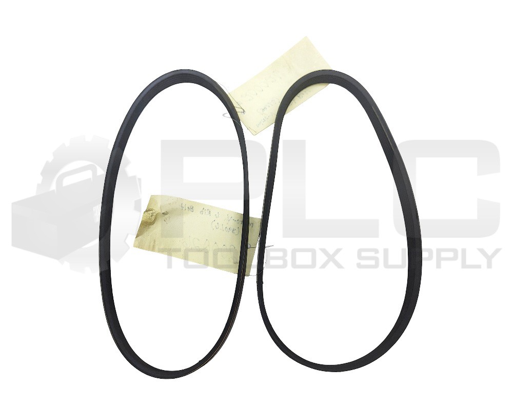 LOT OF 2 NEW BANDO RIB-ACE 390L6 BELT 39”L 1-1/8”W 6 RIBS