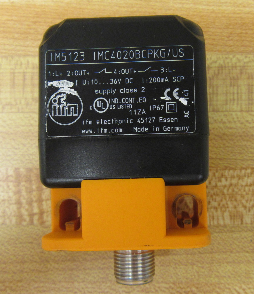 IFM Efector IM5123 IMC4020BCPKG/US Sensor IMC4020BCPKGUS