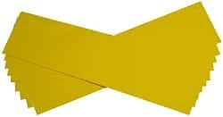 10 Pack Maudlin PL5-020P Yellow Plastic Shim Stock, 5″ W x 20″ L x 0.02″ Thick