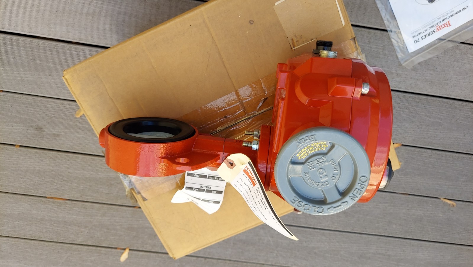 New Bray 70-0061-113D0-536K 2-Position Actuator