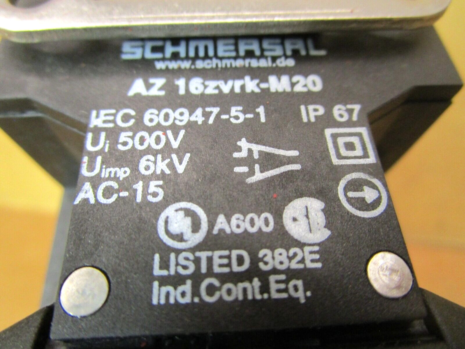 Schmersal AZ16zvrk-M20 50225HM