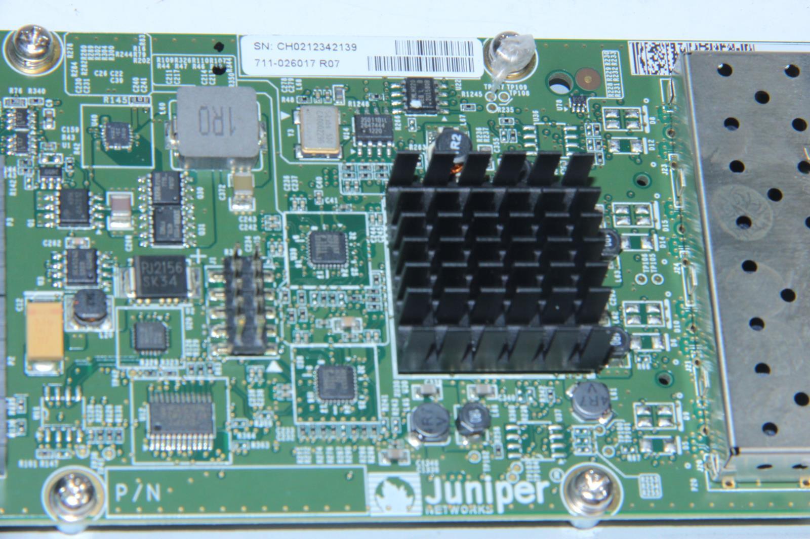JUNIPER 711-026017 2-Port 10G SFP+ Quad Port Module