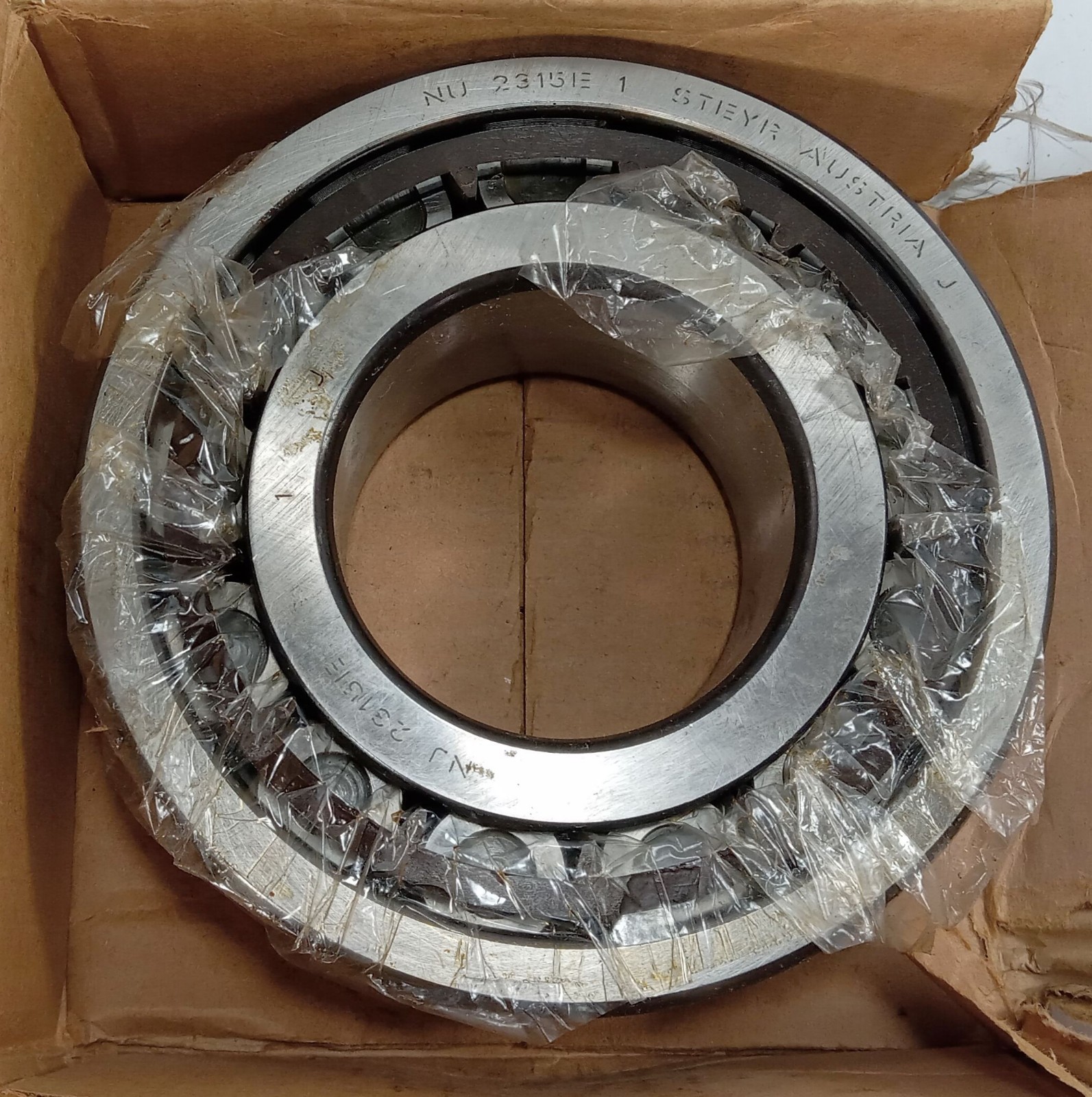 1 NEW STEYR NU2315E 75X160X55 1 ROW CYLINDRICAL ROLLER BEARING NNB *MAKE OFFER*