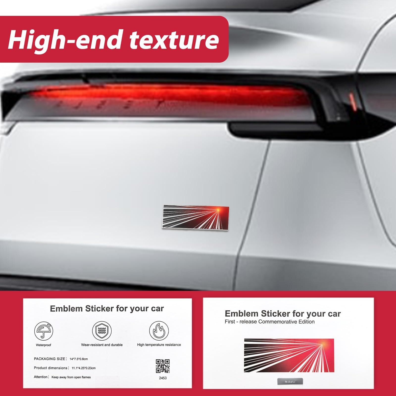 2026 Launch Badge for Tesla Model Y Juniper Accessories Limited Edition Metal…