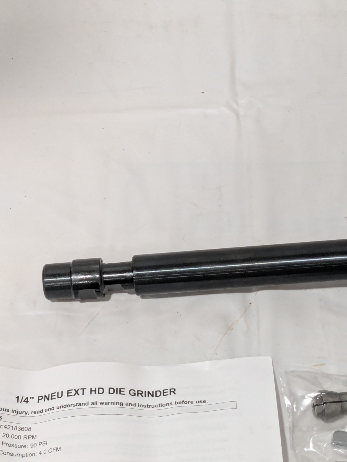 Air Die Grinder: 1/4″ Collet, 1/4″ Inlet WFG-1222