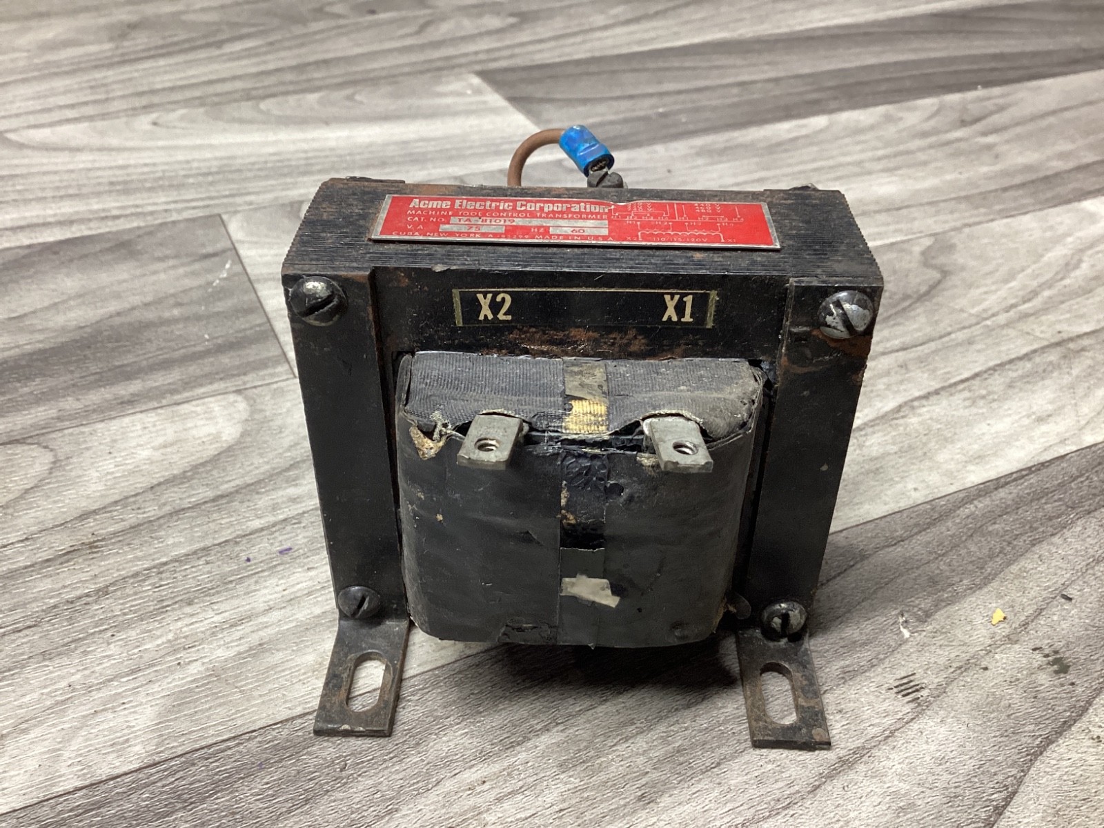 ACME ELECTRIC TA-81019 MACHINE TOOL CONTROL TRANSFORMER #120D122PR5*SI