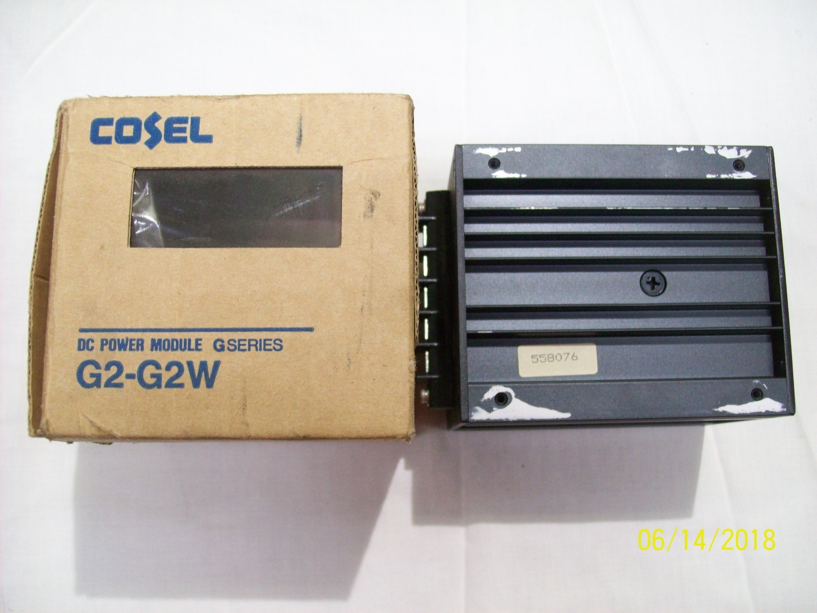COSEL DC POWER SUPPLY MODULE G SERIES 12V 0.6A , G2-G2W