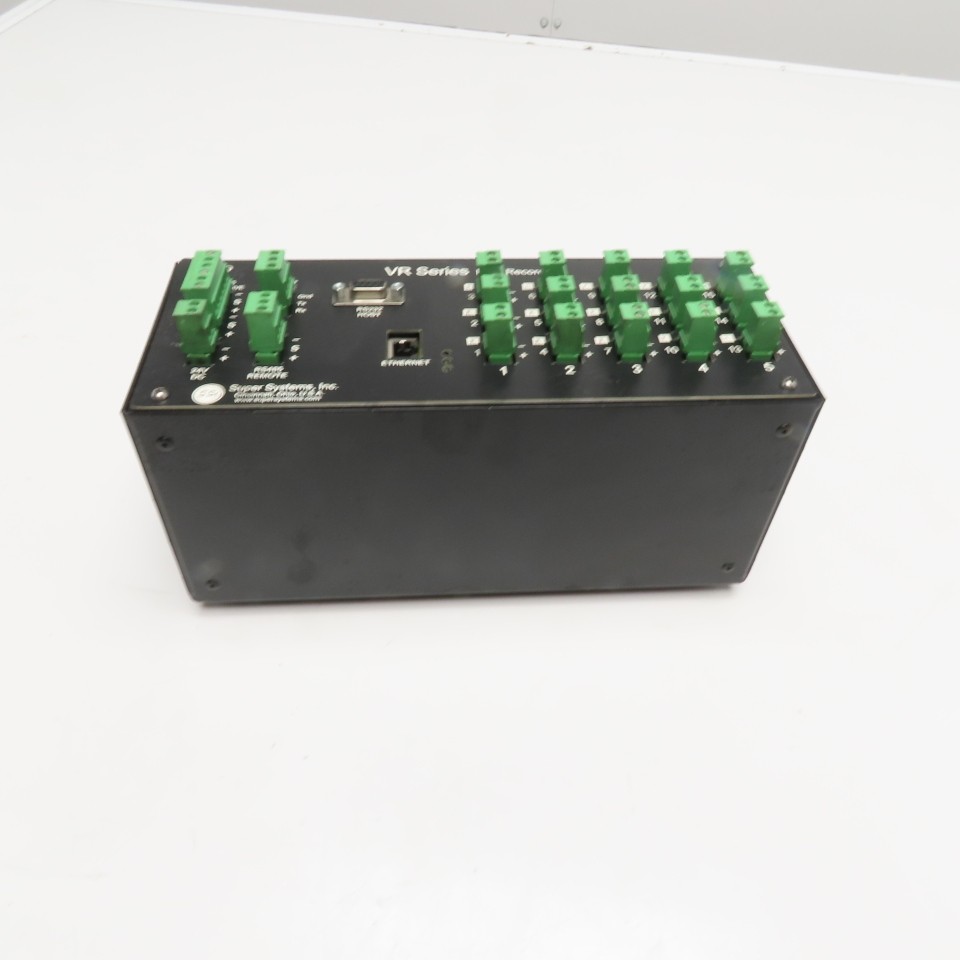 Super Systems VR180041 13613 VR Series Data Recorder 24VDC Ethernet RS232 RS485