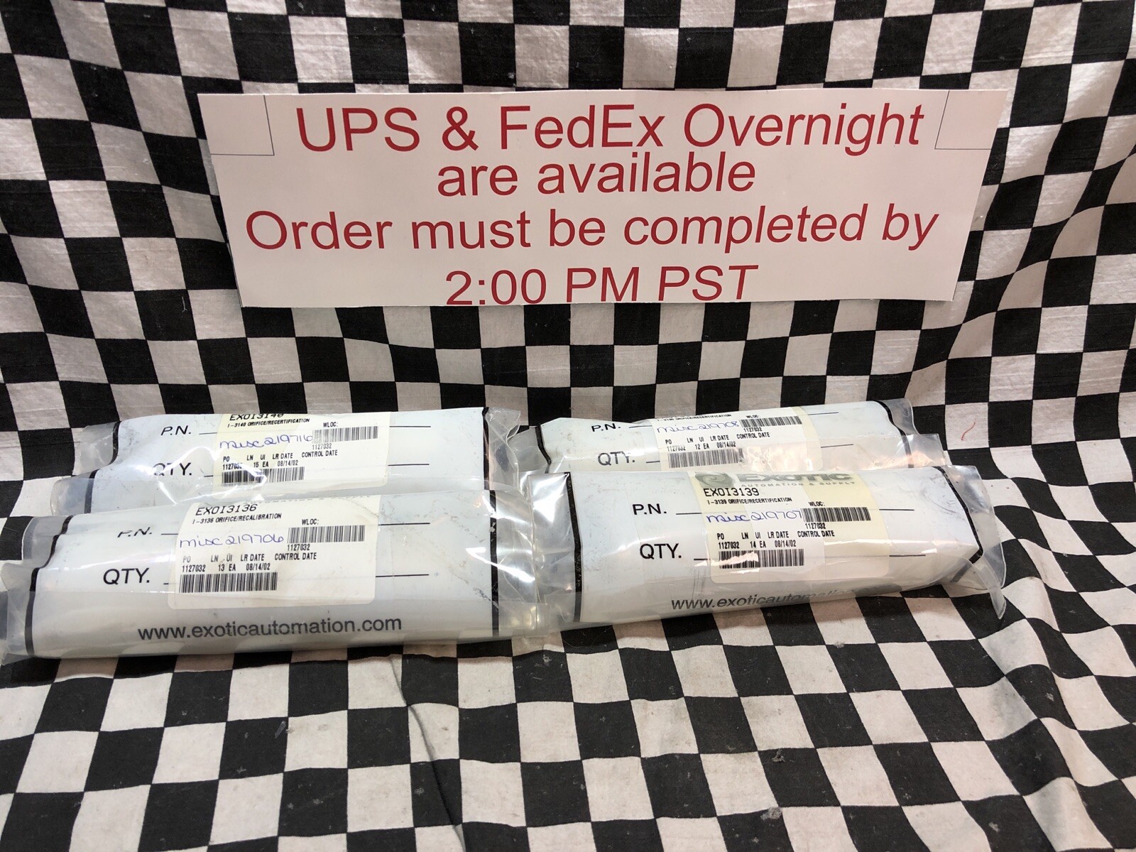 Cincinnati TEST SYSTEMS 420-15.00scc/m-3.5psig-21, EX0I3139, EX0I3135, Lot Of 4