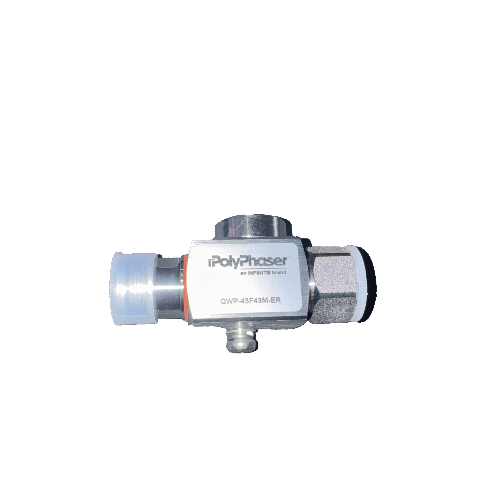 PolyPhaser QWP-43F43M-ER 4.3-10F to 4.3-10M RF Surge Protector Low PIM 4.5GHz