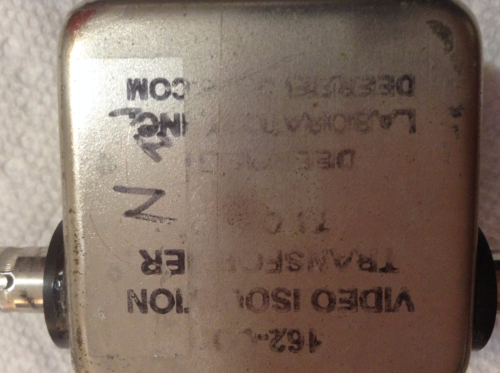 162-LO Video Isolation Transformer
