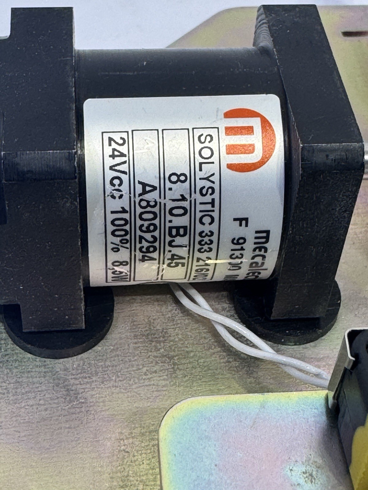 Siemens Solenoid Level Change Assembly 172K552G01 Solystic 8.10.BJ.45 Q20E-78017