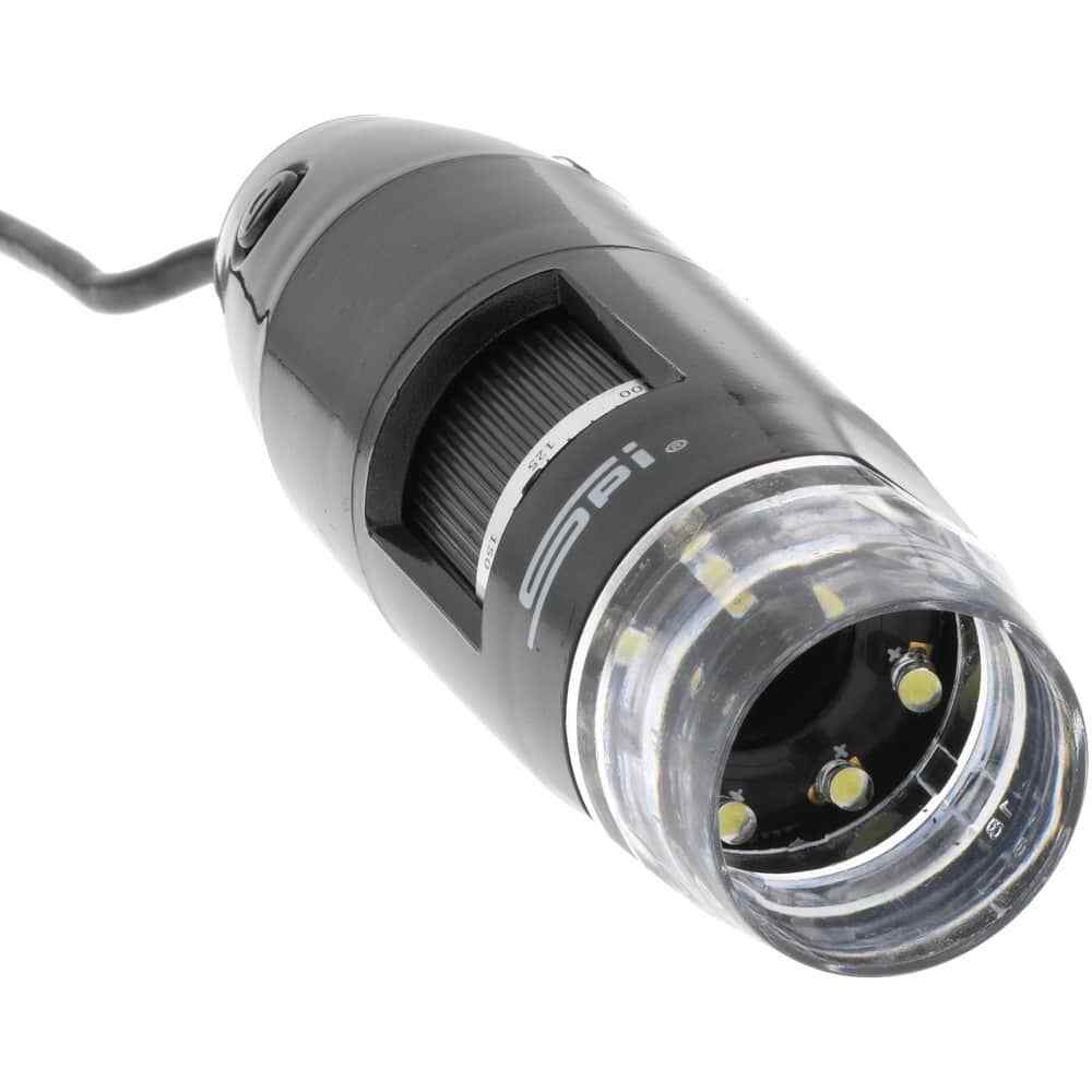 SPI 40-035-8 5x-200x Digital Microscope 1.22″ Focal Dist, 0.094″ Field