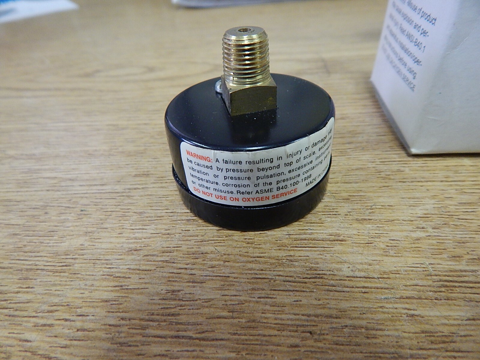 NEW Pressure Gauge 13523 0-60 psi 0-4 Bar 0-.40 MPA *FREE SHIPPING*