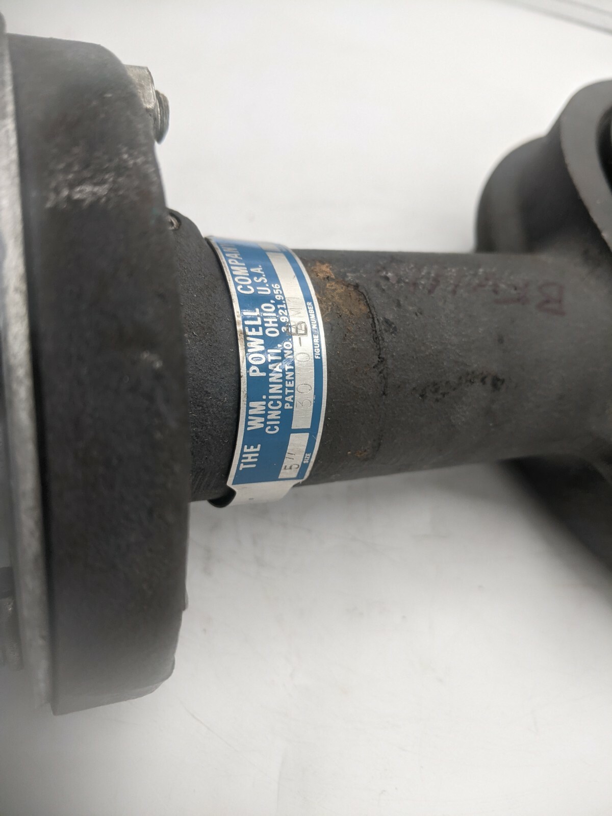 WM Powell 5” Butterfly Valve 3010-BM1